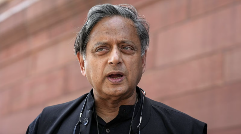 India Should Also Stand Behind Palestinians says Shashi Tharoor